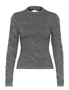 Pillagz Ls Blouse Tops Knitwear Jumpers Grey Gestuz