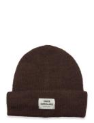 Tosca Anju Hat Accessories Headwear Beanies Brown Mads Nørgaard