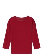 Nmnkab Xsl Top Tops T-shirts Long-sleeved T-shirts Red Name It