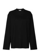 Over D Long Sleeve T-Shirt Tops T-shirts & Tops Long-sleeved Black Wee...