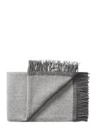 Alrø Home Textiles Cushions & Blankets Blankets & Throws Grey Silkebor...