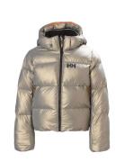 Jr Girl Nora Puffy Jacket Toppatakki Gold Helly Hansen