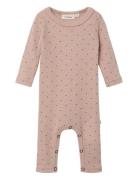 Nbfnava Ls Slim Wool Suit Lil Pitkähihainen Body Pink Lil'Atelier