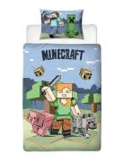 Minecraft Bedding Home Sleep Time Bed Sets Multi/patterned Björna