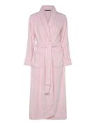 Lrl L/S Shawl Collar Long Robe Aamutakki Pink Lauren Ralph Lauren Home...