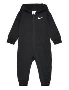 Nike Baby Essentials Hooded Coverall Pitkähihainen Body Black Nike