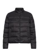 Lw Down Collarless Jacket Vuorillinen Takki Topattu Takki Black Tommy ...