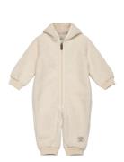 Matadel Teddyfleece Jumpsuit. Grs Jumpsuit Haalari Cream MINI A TURE