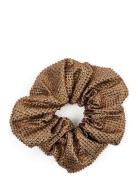 Kelly Crystal Scrunchie Accessories Hair Accessories Scrunchies Brown ...