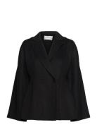 Tanaro Jacket Blazers Double Breasted Blazers Black Stylein