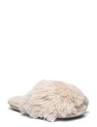 Indoor Slipper Super Fluffy Aamutossut Tohvelit Beige Lindex