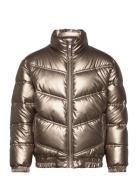 Jacket Metallic Toppatakki Brown Creamie