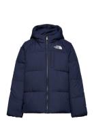 B North Down Hooded Jacket Toppatakki Navy The North Face