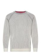 Squizzo Tops Knitwear Round Necks White HUGO