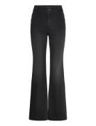 New Faye Pant Bottoms Jeans Flares Black GUESS Jeans