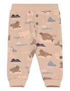 Pants Aop Bottoms Sweatpants Beige En Fant