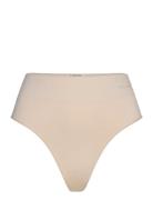 Smooth Thong Stringit Alusvaatteet Cream Organic Basics