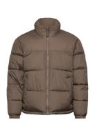 Hco. Guys Outerwear Vuorillinen Takki Topattu Takki Brown Hollister