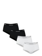 Pclogo Lady 4 Pack Solid Noos Bc Hipsterit Alushousut Alusvaatteet Bla...