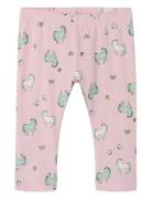 Nbfjennia Capri Legging Bottoms Leggings Pink Name It