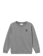 Nkmvimo Ls Sweat Bru Noos Tops Sweat-shirts & Hoodies Sweat-shirts Gre...