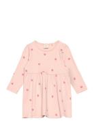 Dress Raspberry Rib Dresses & Skirts Dresses Casual Dresses Long-sleev...