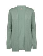 Sc-Dollie Tops Knitwear Cardigans Green Soyaconcept