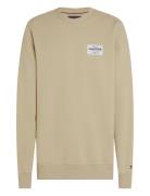 Monotype Label Sweatshirt Tops Sweat-shirts & Hoodies Sweat-shirts Bei...