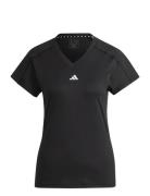 We Min T Sport T-shirts & Tops Short-sleeved Black Adidas Performance