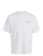 Jprblachad Branding Ss Crew Neck Tee Sn Tops T-shirts Short-sleeved Wh...