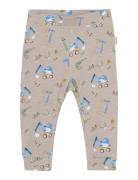 Pants Aop Bottoms Sweatpants Grey Minymo