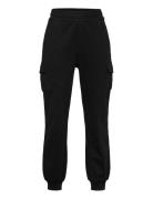 Trousers Cargo Jersey Ss25 Bottoms Sweatpants Black Lindex