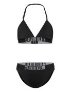 Triangle Bikini Set Alusvaatesetti Black Calvin Klein