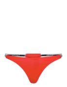 Dipped String Thong Stringit Alusvaatteet Red Calvin Klein