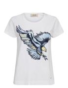 Mmrem O-Ss Eagle Tee Tops T-shirts & Tops Short-sleeved White MOS MOSH