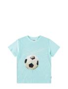 Rame Tops T-shirts Short-sleeved Blue Molo