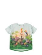 Raeesa Tops T-shirts Short-sleeved Green Molo