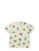 Roxo Tops T-shirts Short-sleeved Cream Molo