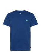 Te-S/S Tee Tops T-shirts Short-sleeved Blue Levi's