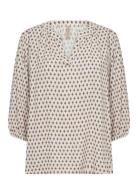 Sc-Pakize Tops Blouses Long-sleeved Cream Soyaconcept