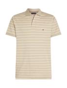 Liquid Cotton Reg Seasonal Polo Tops Polos Short-sleeved Beige Tommy H...