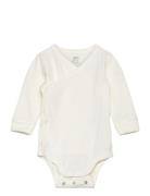 Body Wrap Basic Bodies Long-sleeved White Lindex