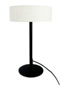 Calix Bordlampe Med Stof Skærm Home Lighting Lamps Table Lamps Black D...