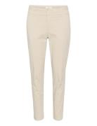 Soffyspw Pa Bottoms Trousers Straight Leg Cream Part Two