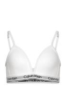 Triangle Night & Underwear Underwear Tops White Calvin Klein