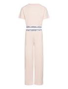 Knit Pj Set Pyjamasetti Pyjama Pink Calvin Klein