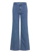 Trousers Bottoms Jeans Flares Blue United Colors Of Benetton