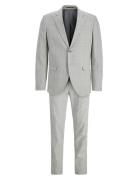 Jprriviera Linen Suit Slim Fit Sn Puku Grey Jack & J S