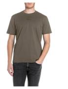 T-Shirt Regular Replay Basics Tops T-shirts Short-sleeved Green Replay