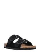 Bundao W Cork Sandal Matalapohjaiset Sandaalit Black Cruz